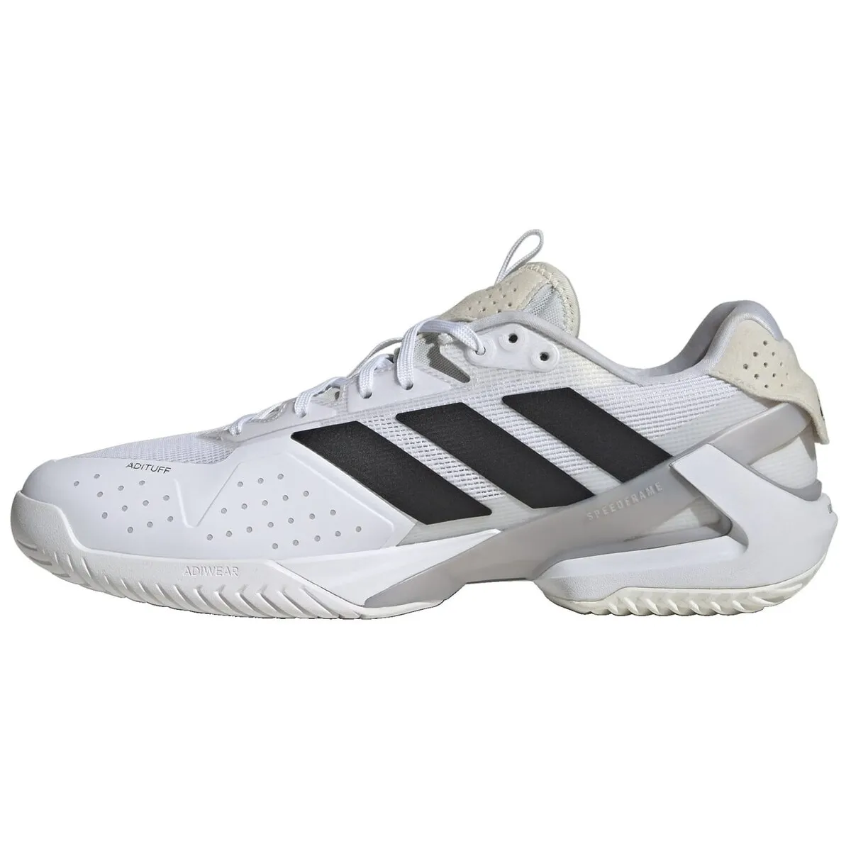 Мужская теннисная обувь ADIZERO UBERSONIC 5 Adidas, черный/белый — фото 3