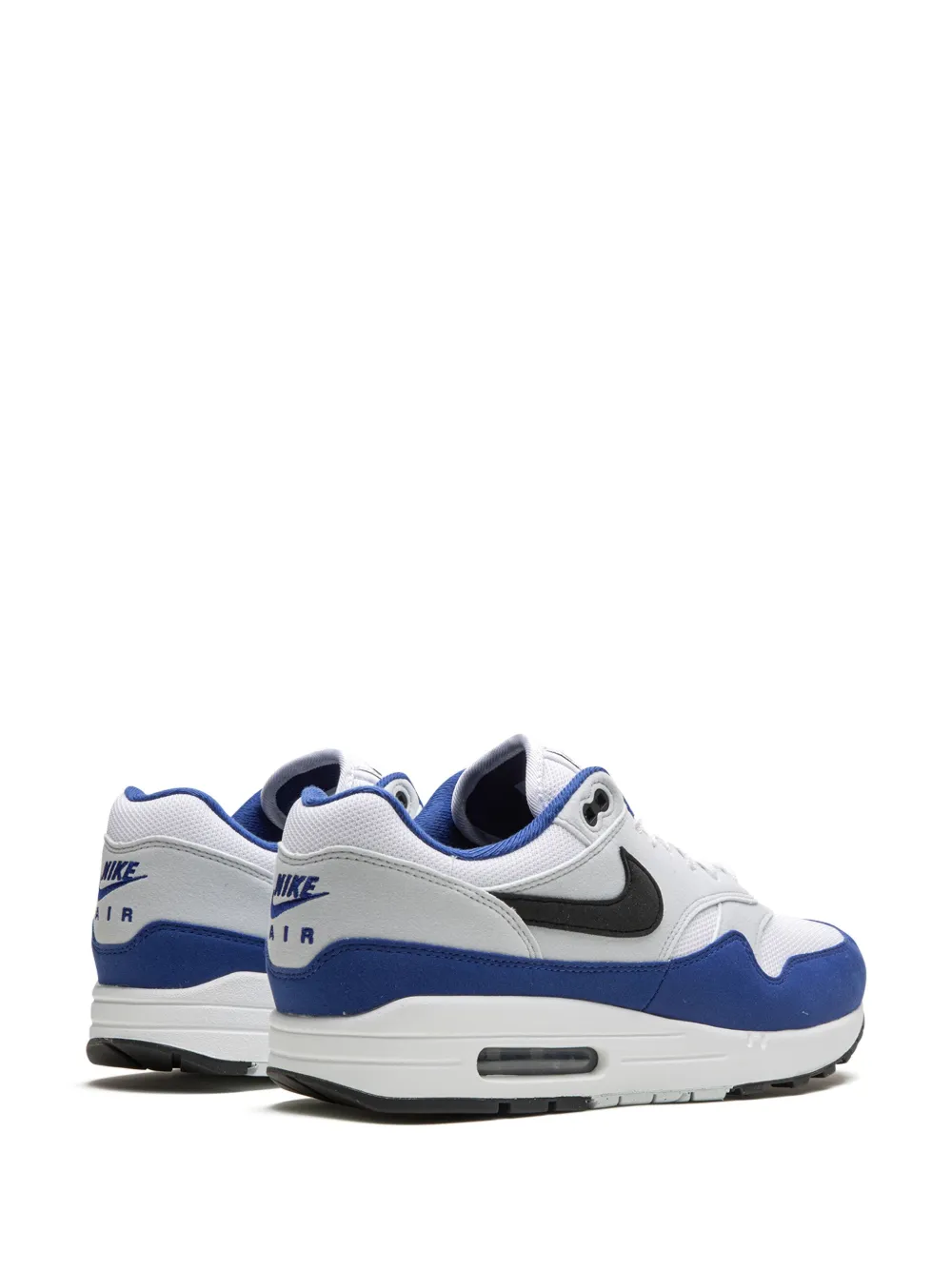 Кроссовки Air Max 1 Deep Royal Blue Nike, белый — фото 3