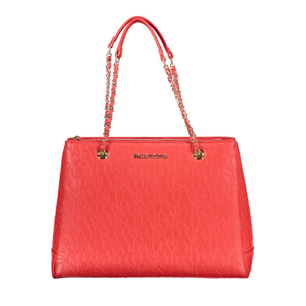 

Красная полиэтиленовая сумка Valentino Bags