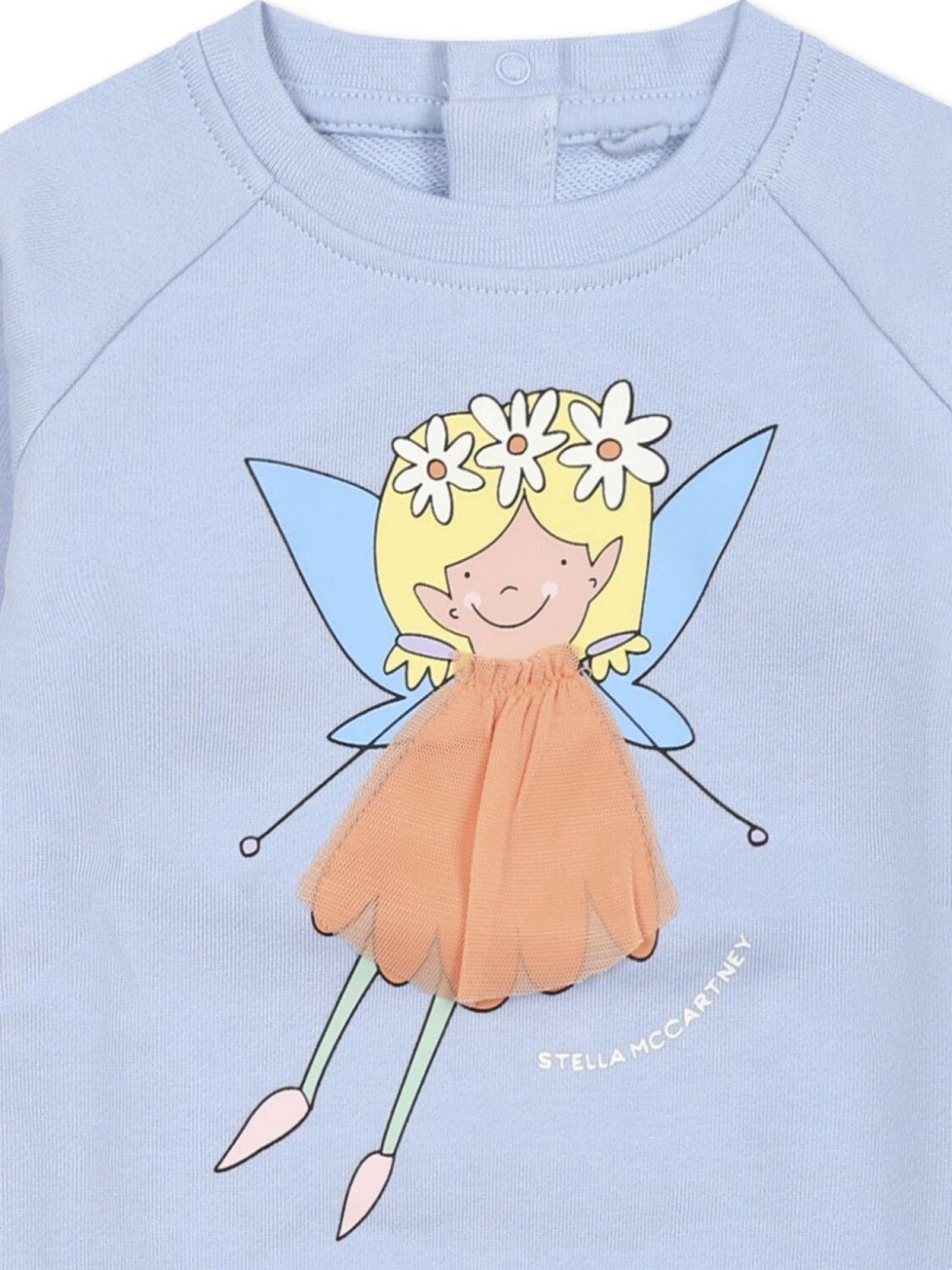 Толстовка с графическим принтом Stella McCartney Kids, синий — фото 3