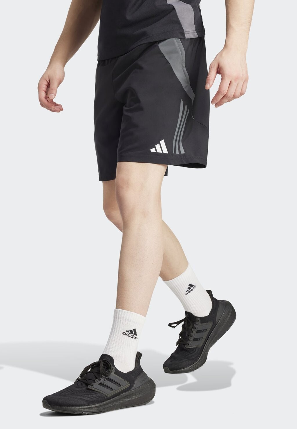 Спортивные шорты TIRO24 SHORT adidas Performance, цвет black/white — фото 3