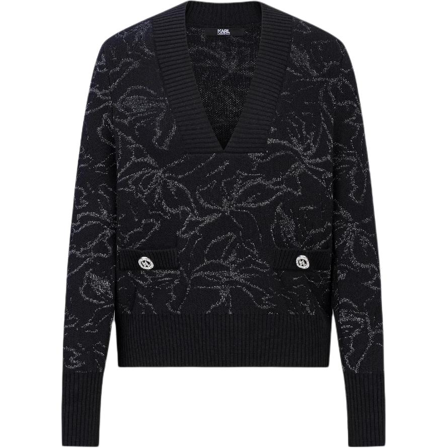 

KARL LAGERFELD / Karl Lagerfeld Jeans Свитер KARL LAGERFELD женский черный