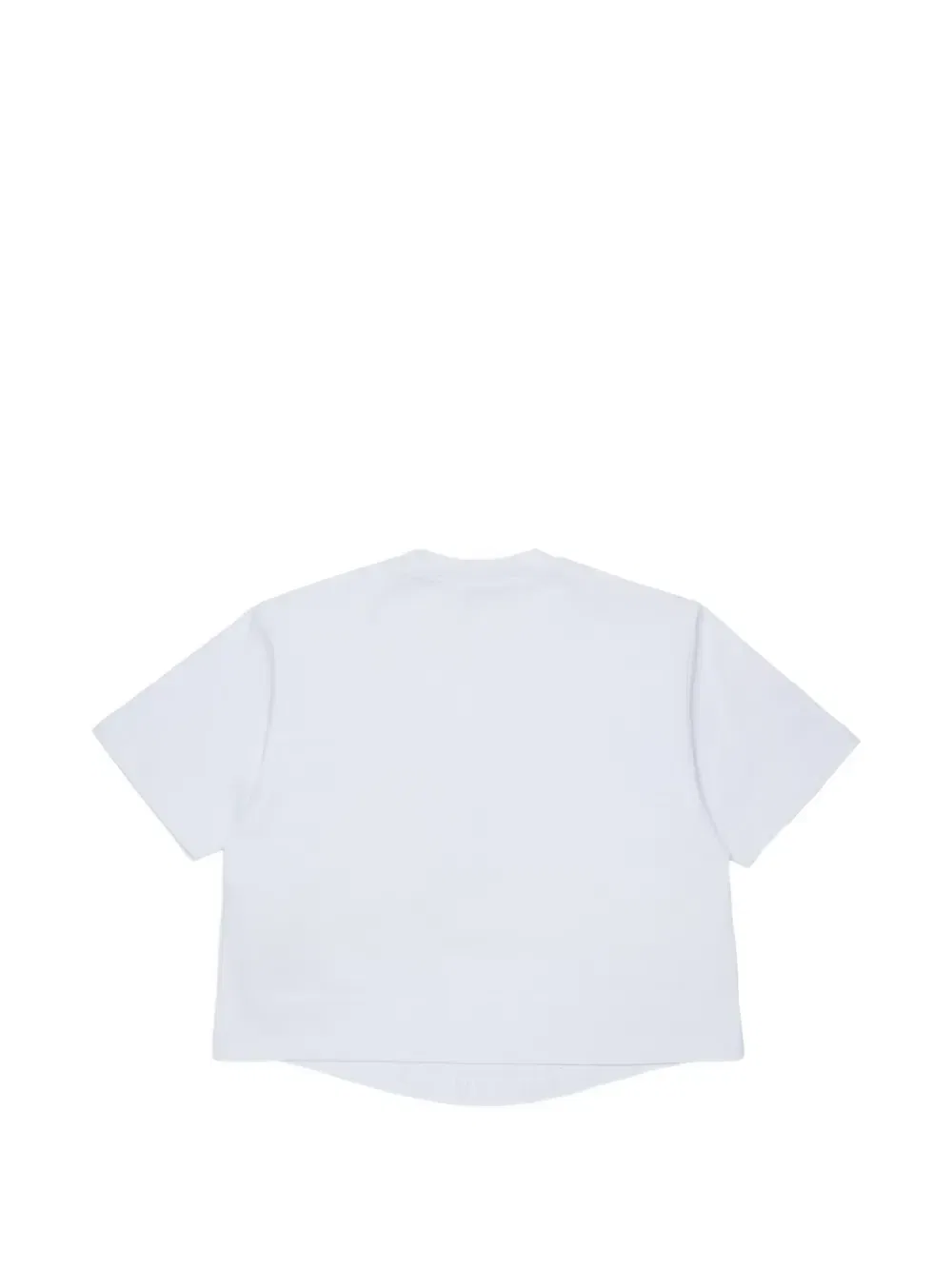 Футболка с карманом и искусственным мехом DSQUARED2 KIDS, белый — фото 2