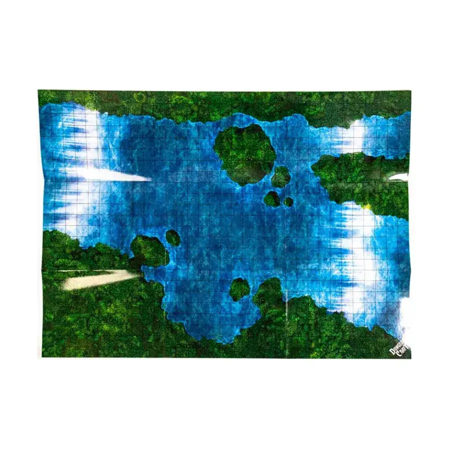 

Карта битвы — Этаж джунглей, Dungeon Craft Battlemaps