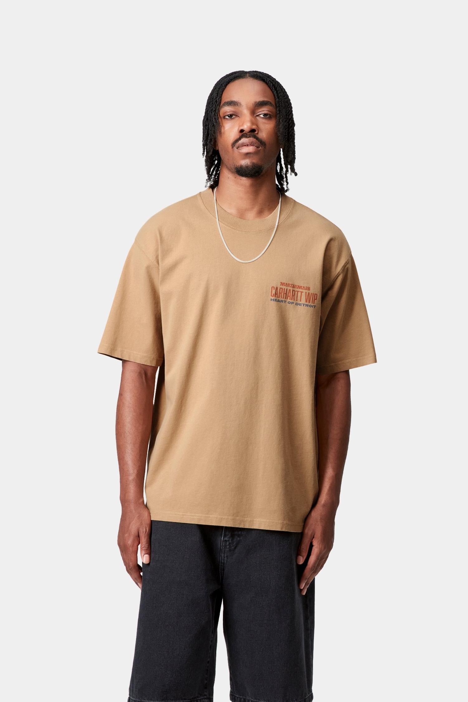 

Футболка Arcan Carhartt, коричневый