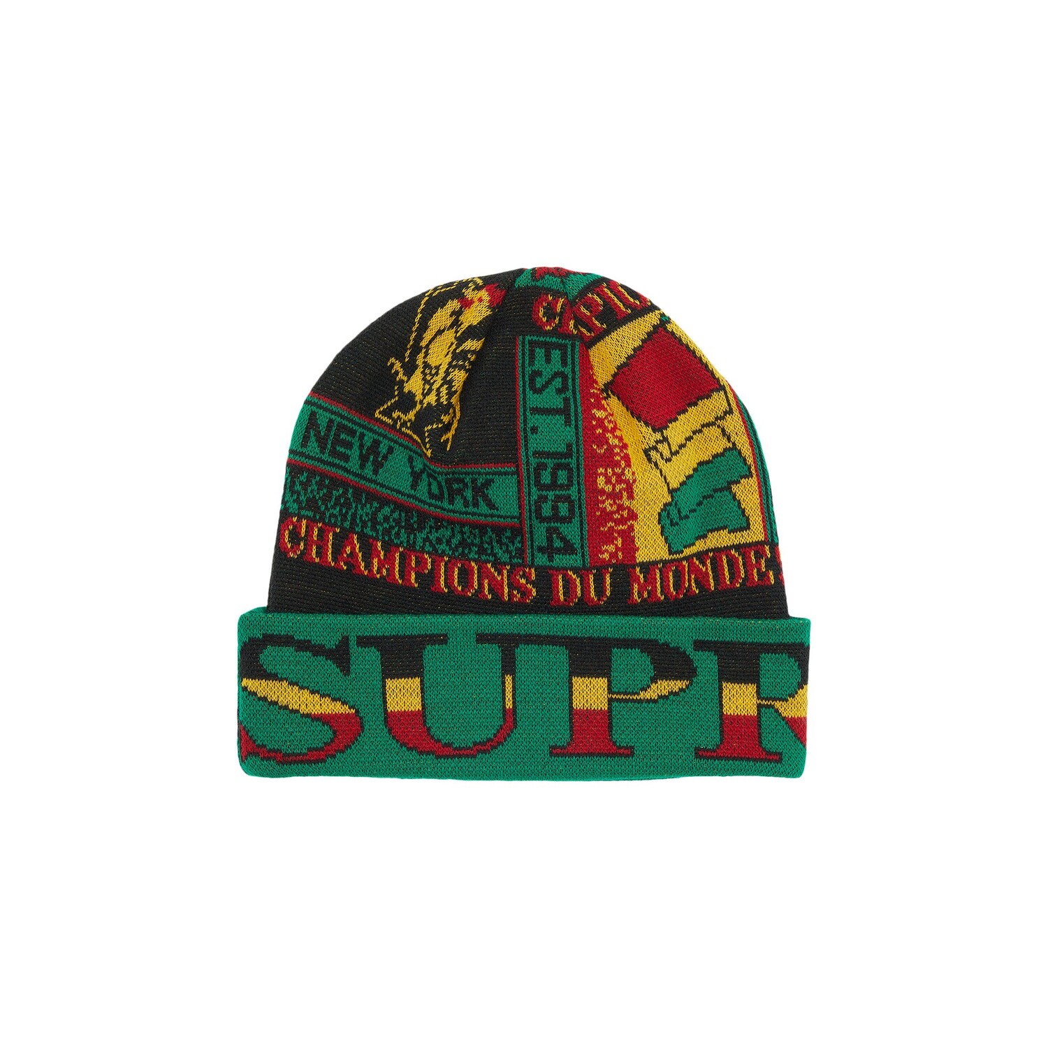 

Шапка-шапка Supreme, цвет Зеленый