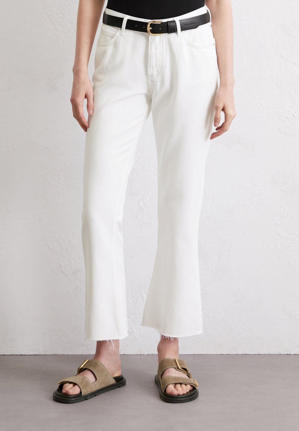 

Расклешенные джинсы MODEL KIRUNA CROPPED Marc O'Polo, белый
