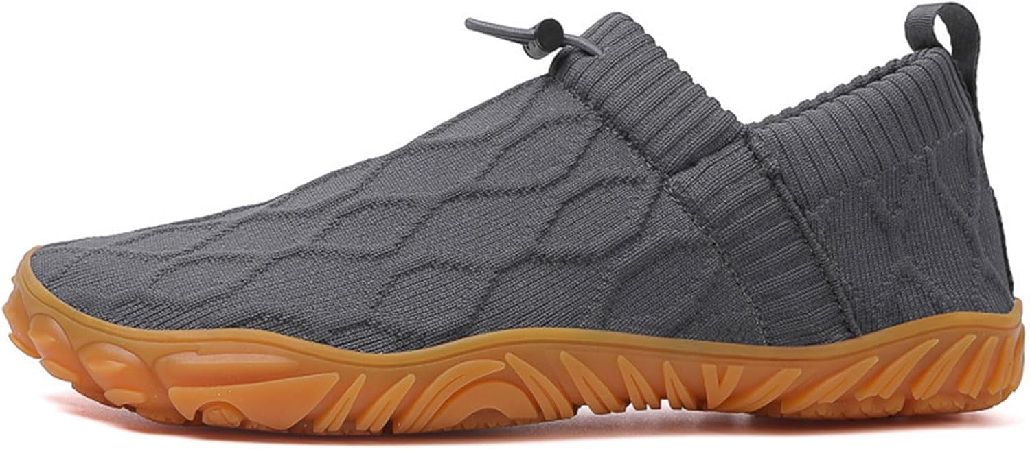 

Удобные водонепроницаемые кроссовки Hike Barefoot для женщин и мужчин, с нулевым перепадом высоты подошвы, широким носком, для пляжа, плавания и реки Titype, серый