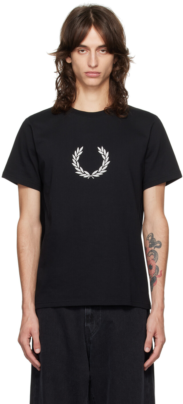 

Футболка с текстурой aurel Wreath Fred Perry