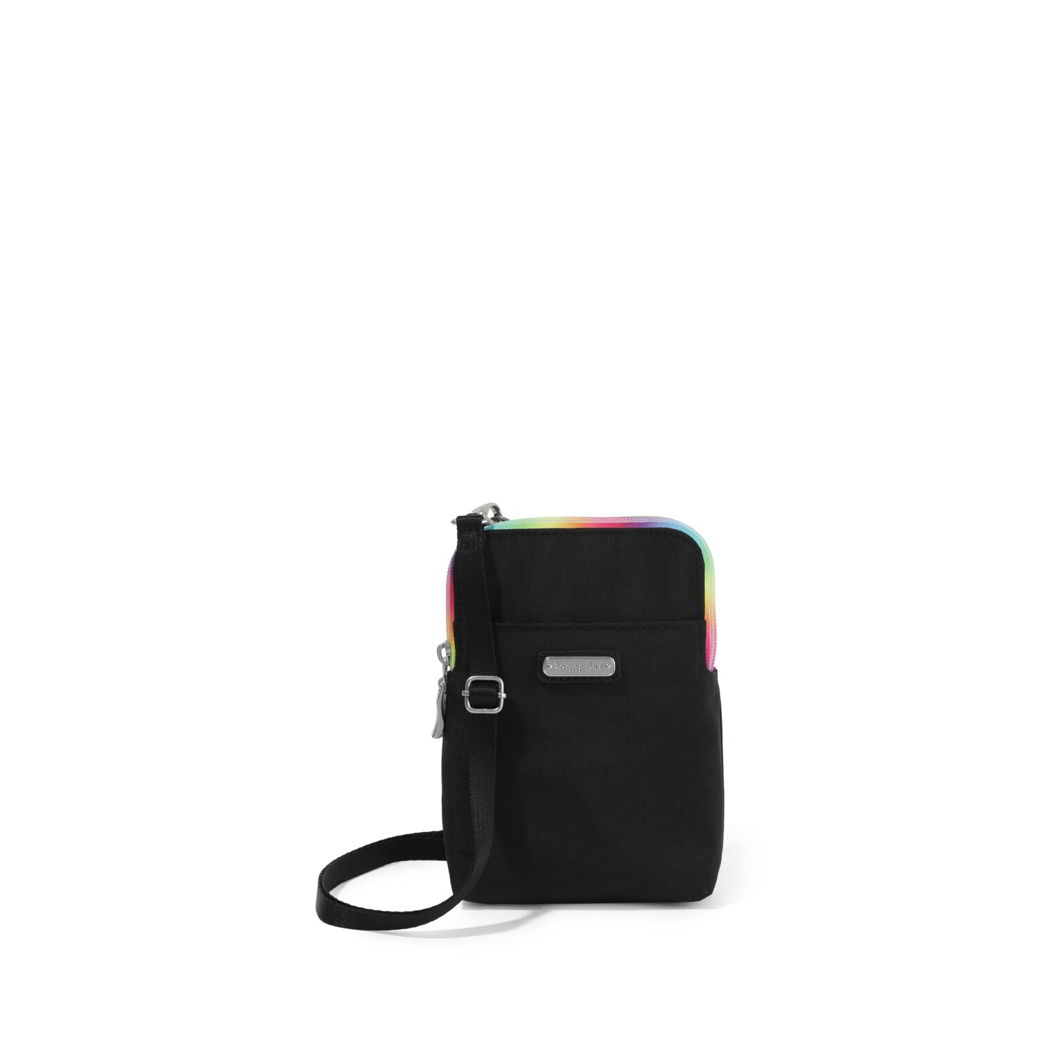 

Baggallini Женская сумка через плечо Take Two RFID Bryant, цвет Onyx Rainbow Pride, Черный, Baggallini Женская сумка через плечо Take Two RFID Bryant, цвет Onyx Rainbow Pride