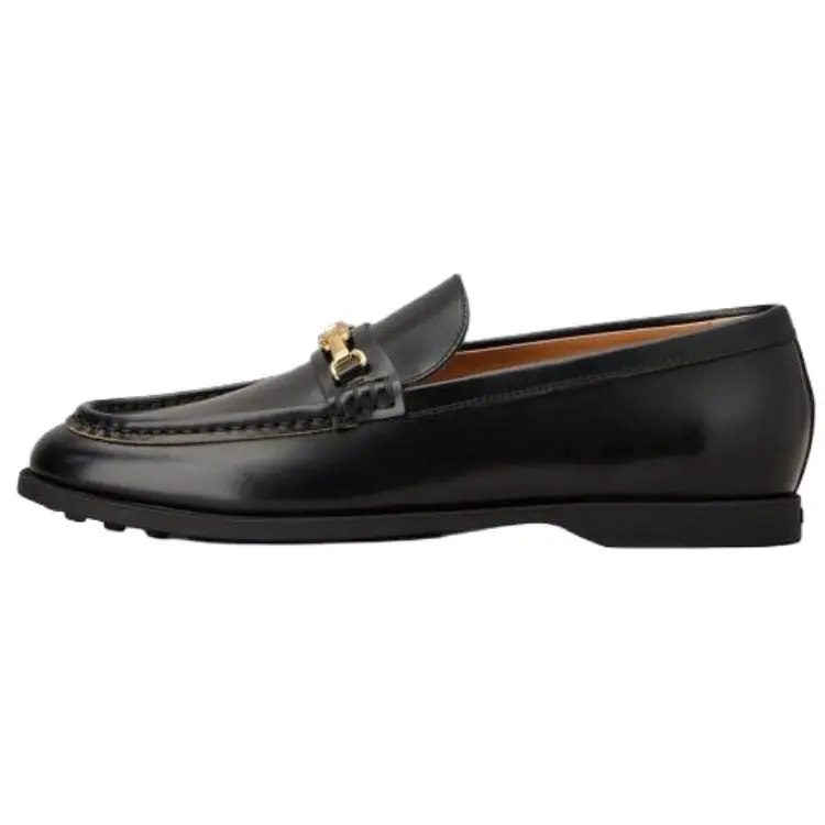 Tod'S Классические женские лоферы черного цвета
