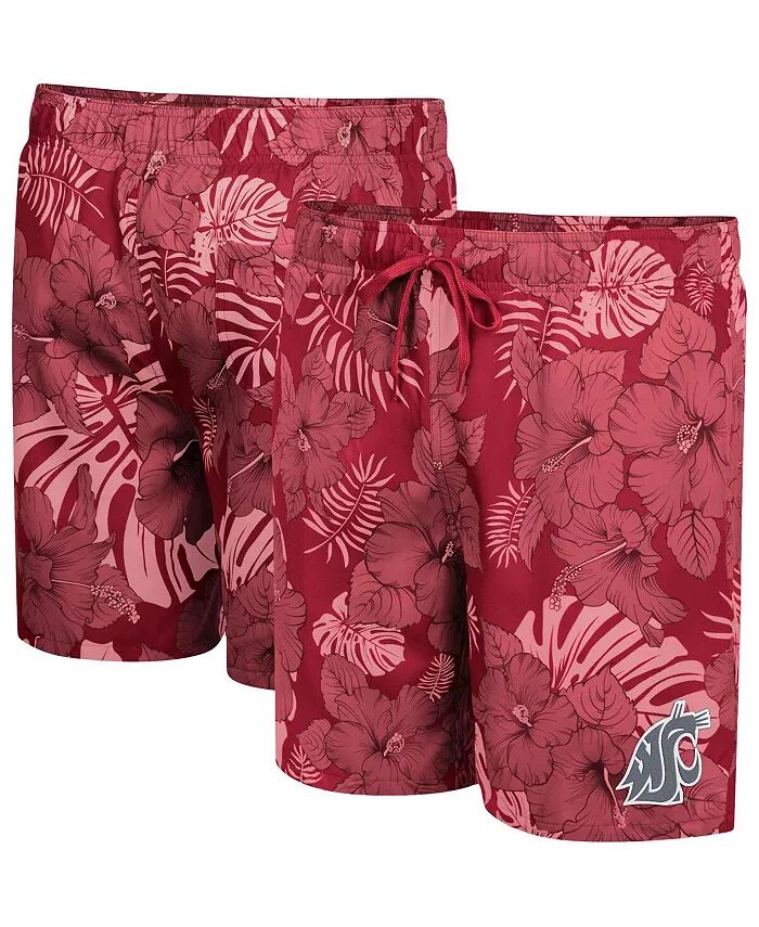 

Мужские шорты для плавания Washington State Cougars the Dude Crimson Colosseum