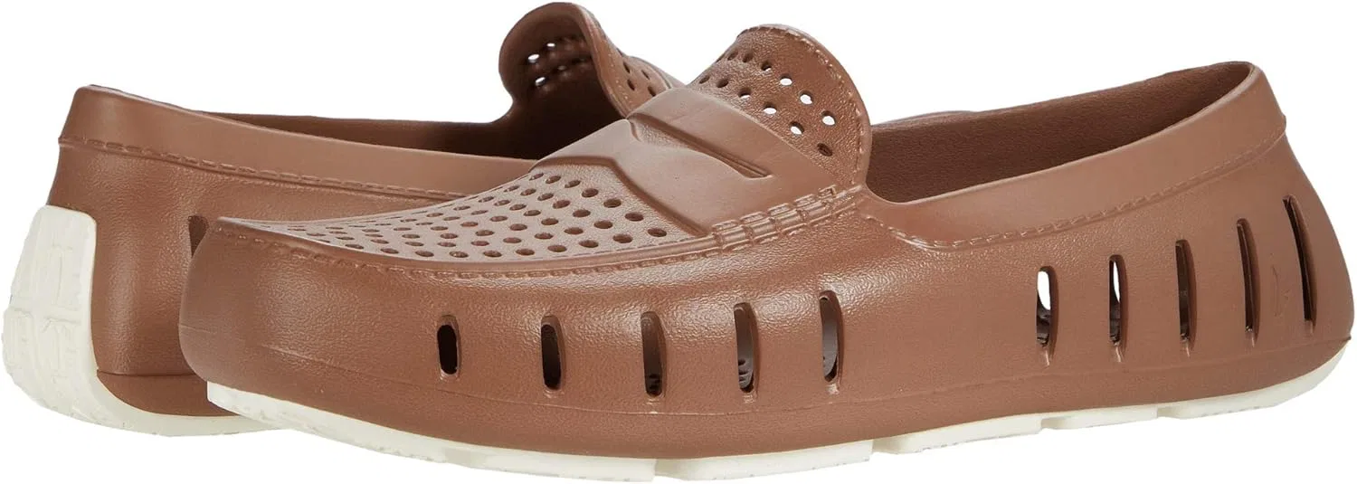 Мужские водные туфли Floafers Country Club Driver, 2-Driftwood Brown Coconut