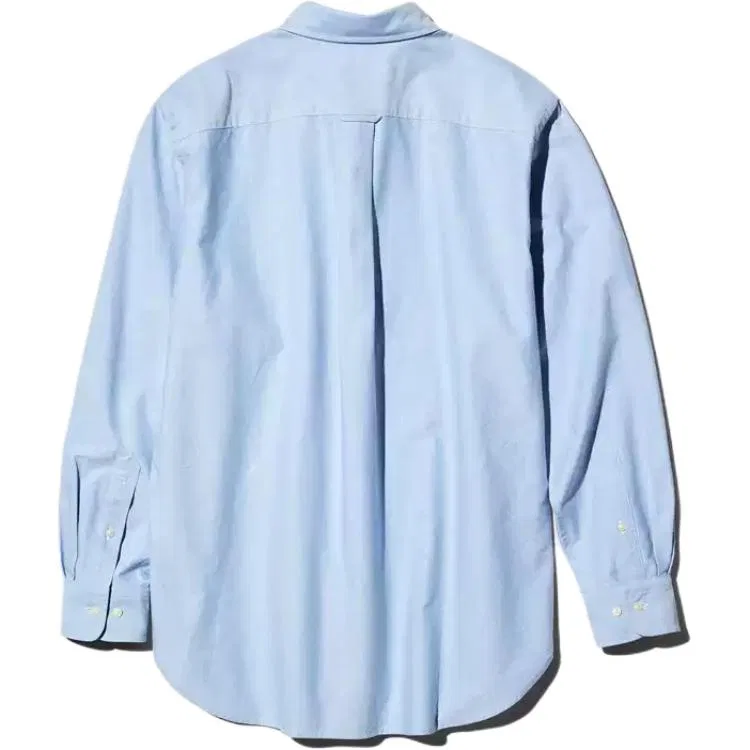 Рубашка UNIQLO SS26 Unisex Lake Blue — фото 3