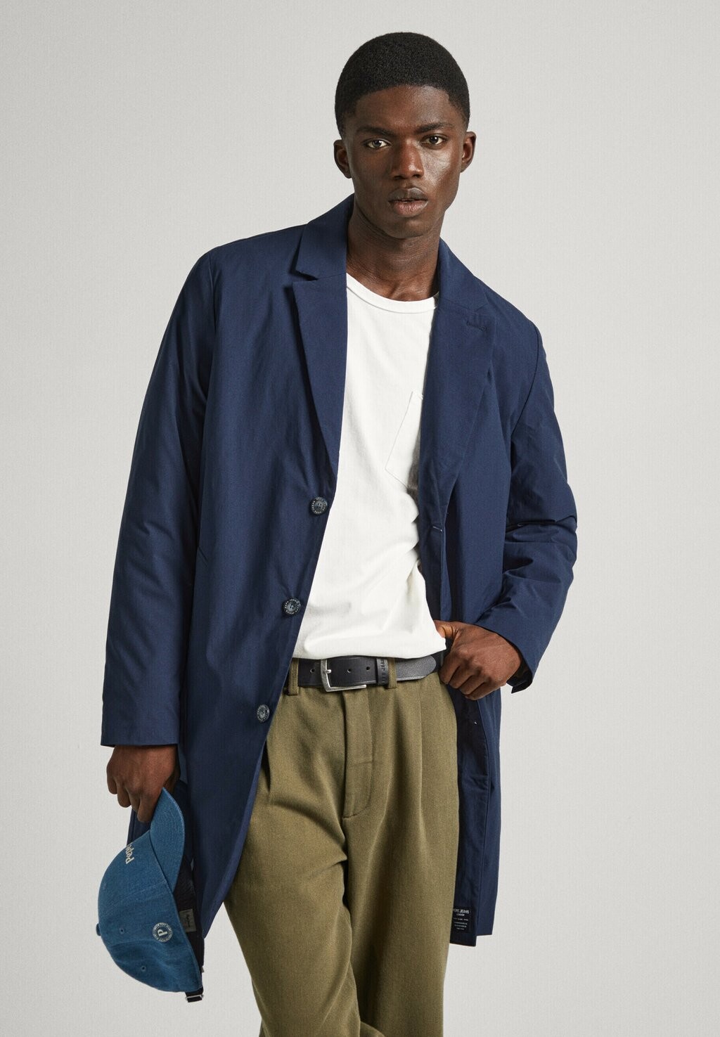 

Полупальто VELSEA Pepe Jeans, цвет dulwich blue