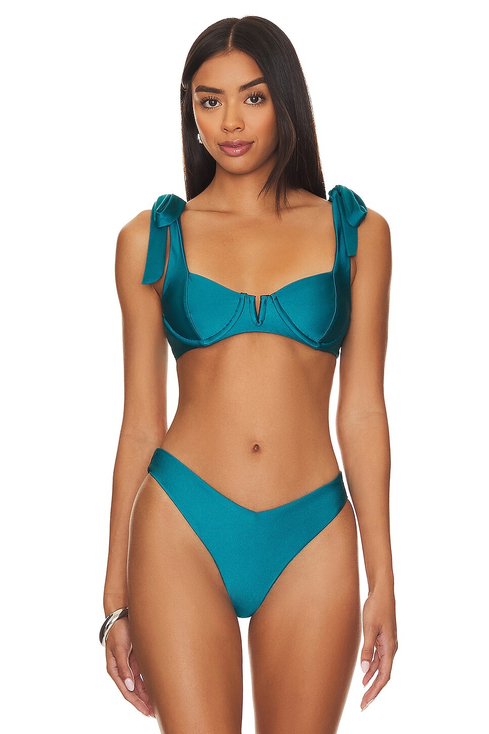 

Топ бикини BEACH RIOT Blair, цвет Midnight Teal