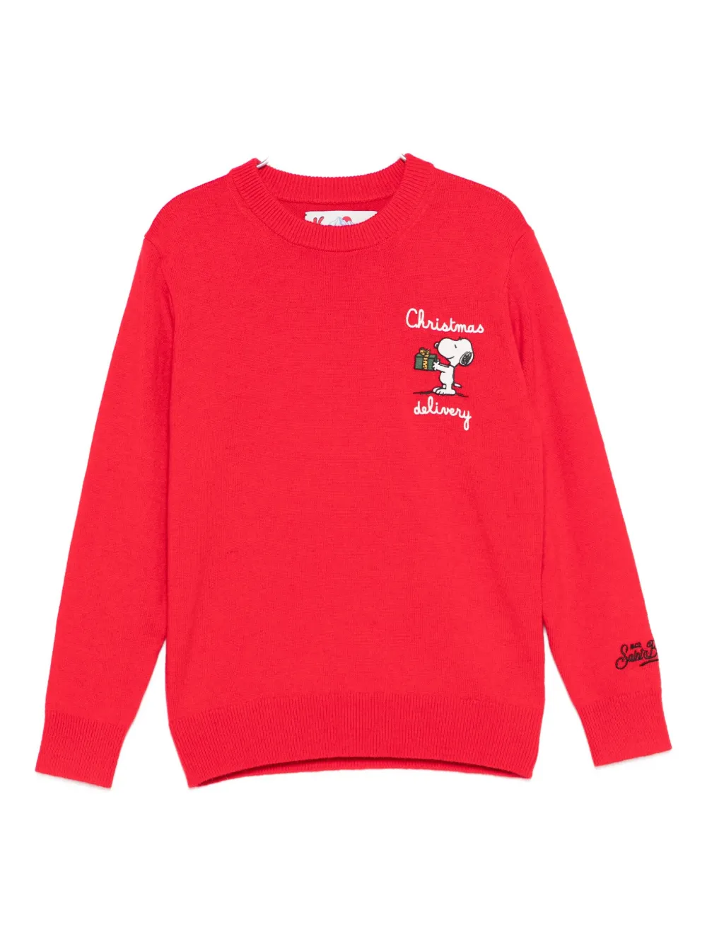 

Свитер Douglas X Peanuts Mc2 Saint Barth Kids, красный