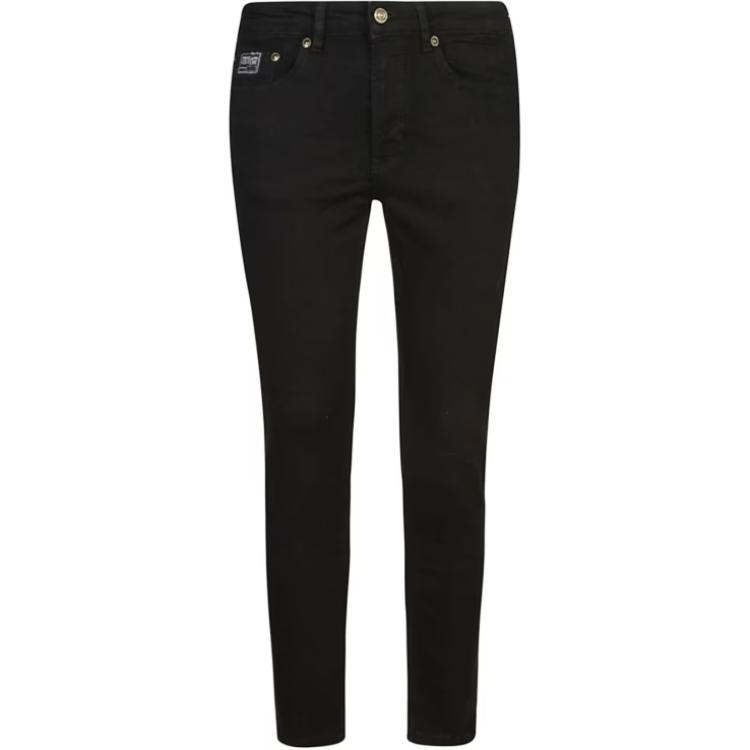 

Низкие скинни джинсы VERSACE JEANS COUTURE, черный