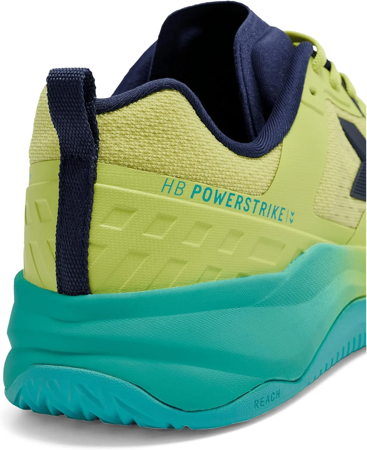 Кроссовки для гандбола Hummel Hb Powerstrike для взрослых, зеленый — фото 4