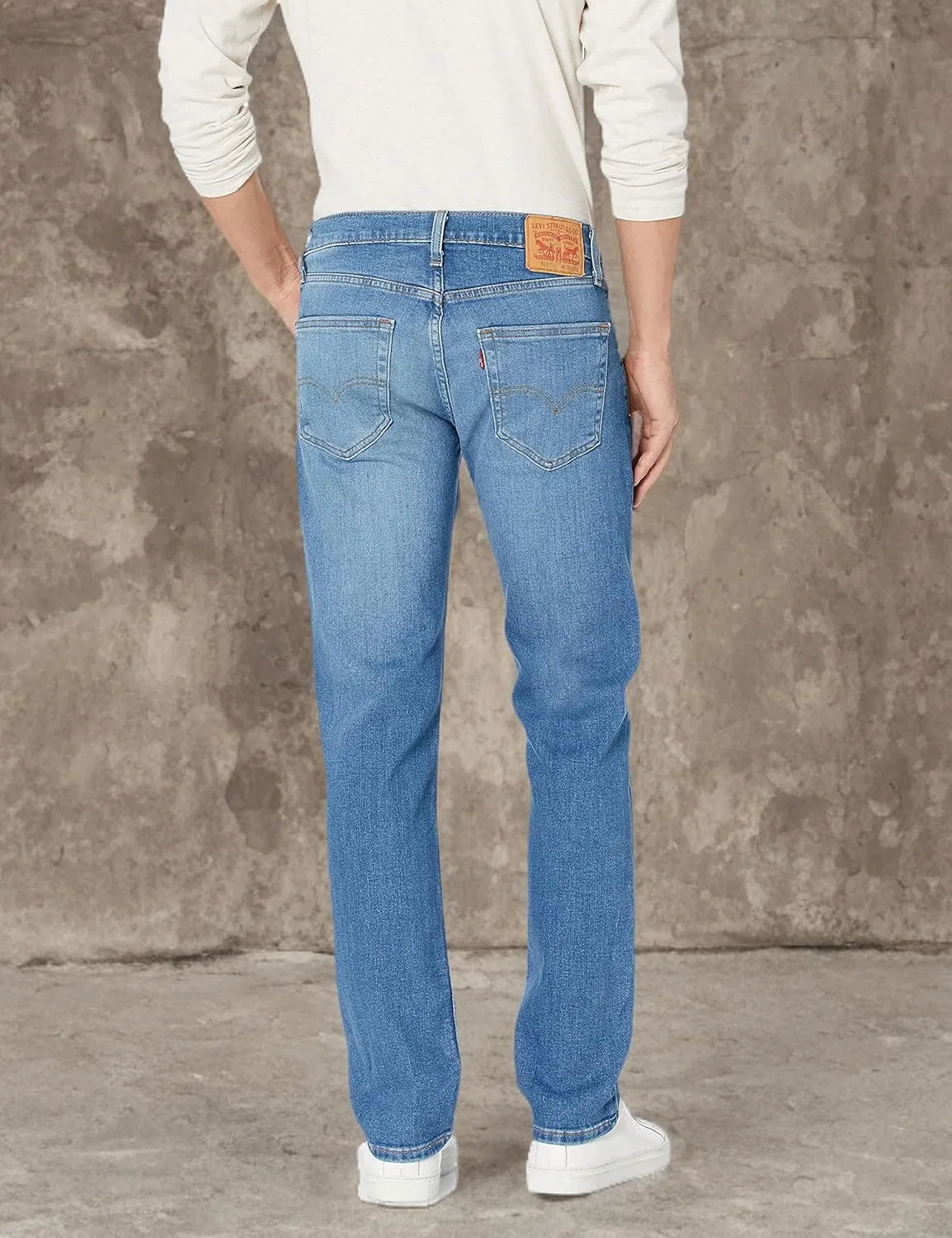 Джинсы Levi's 511 Slim Fit, бегония — фото 4