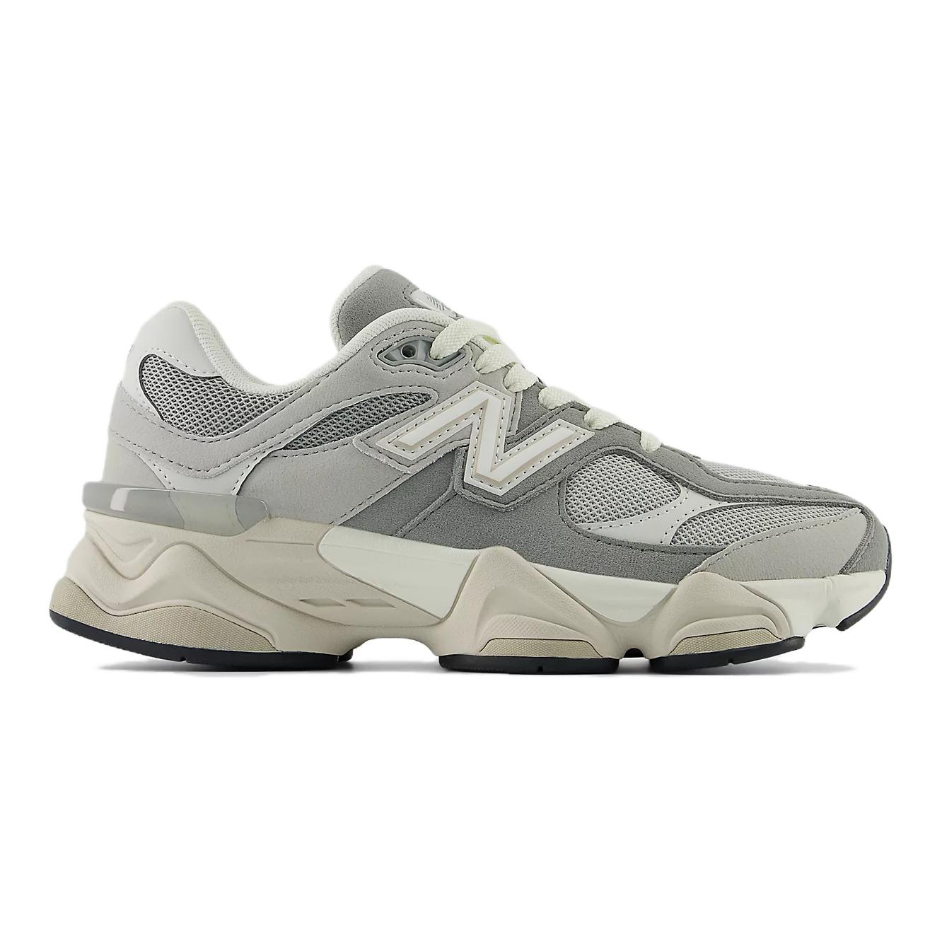 New Balance Детские кроссовки NB 9060 Low Top Lifestyle, серо-белые — фото 3