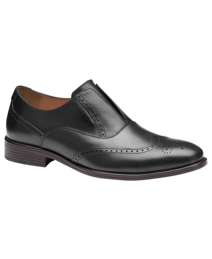Мужские слипоны Reeve Wingtip Johnston & Murphy, черный