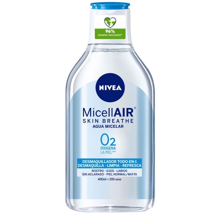 

Мицеллярная вода Agua Micelar para Pieles Normales Nivea, 400 ml