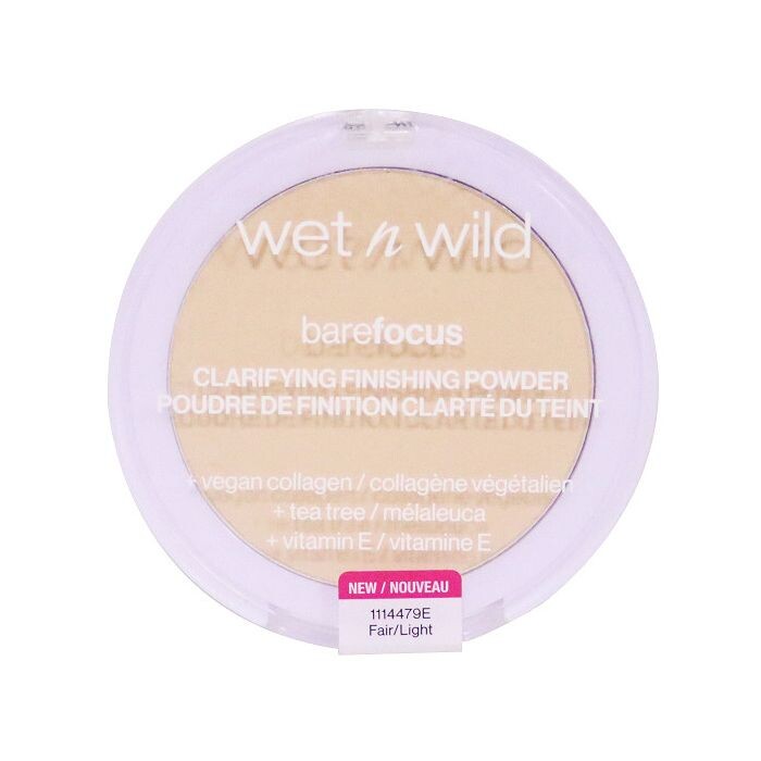 

Пудра для лица Polvos Fijadores Bare Focus Clarifying Finishing Powder Wet N Wild, Fair/Light