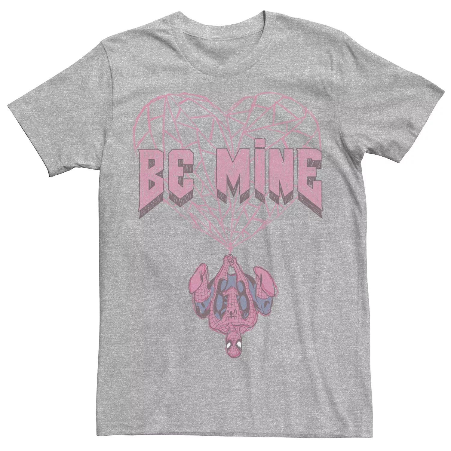 

Мужская футболка Marvel "Be Mine" с Человеком-Пауком ко Дню святого Валентина