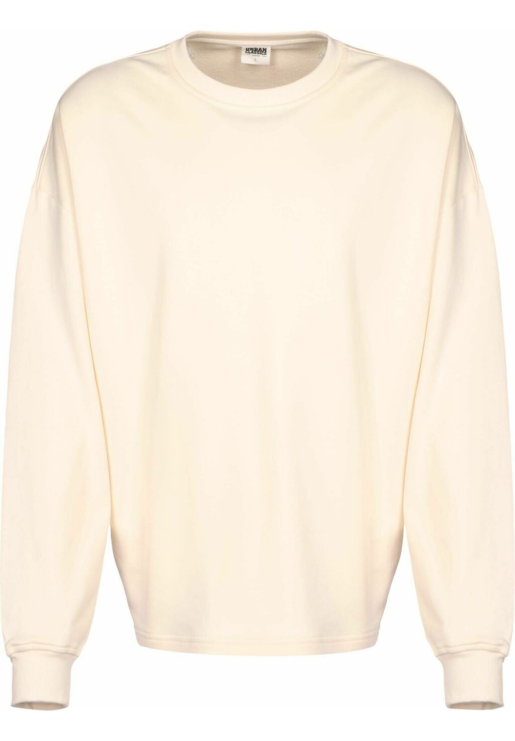 

Толстовка ORGANIC OVERSIZED BOXY CREW Urban Classics, белый песочный