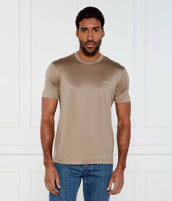 

Футболки Slim fit Emporio Armani, желтый