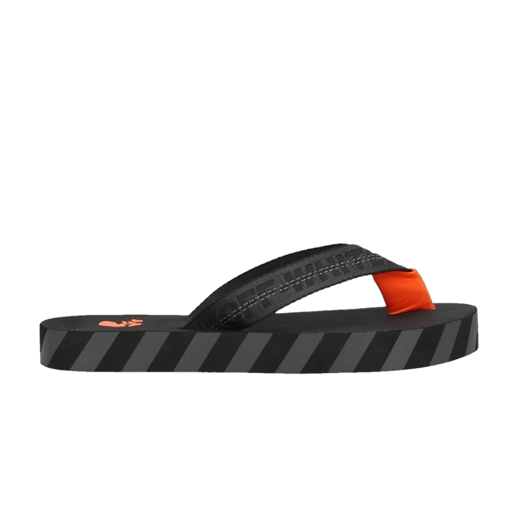 

Кроссовки Off-White Flip Flops 'Logo Tape - Black', черный