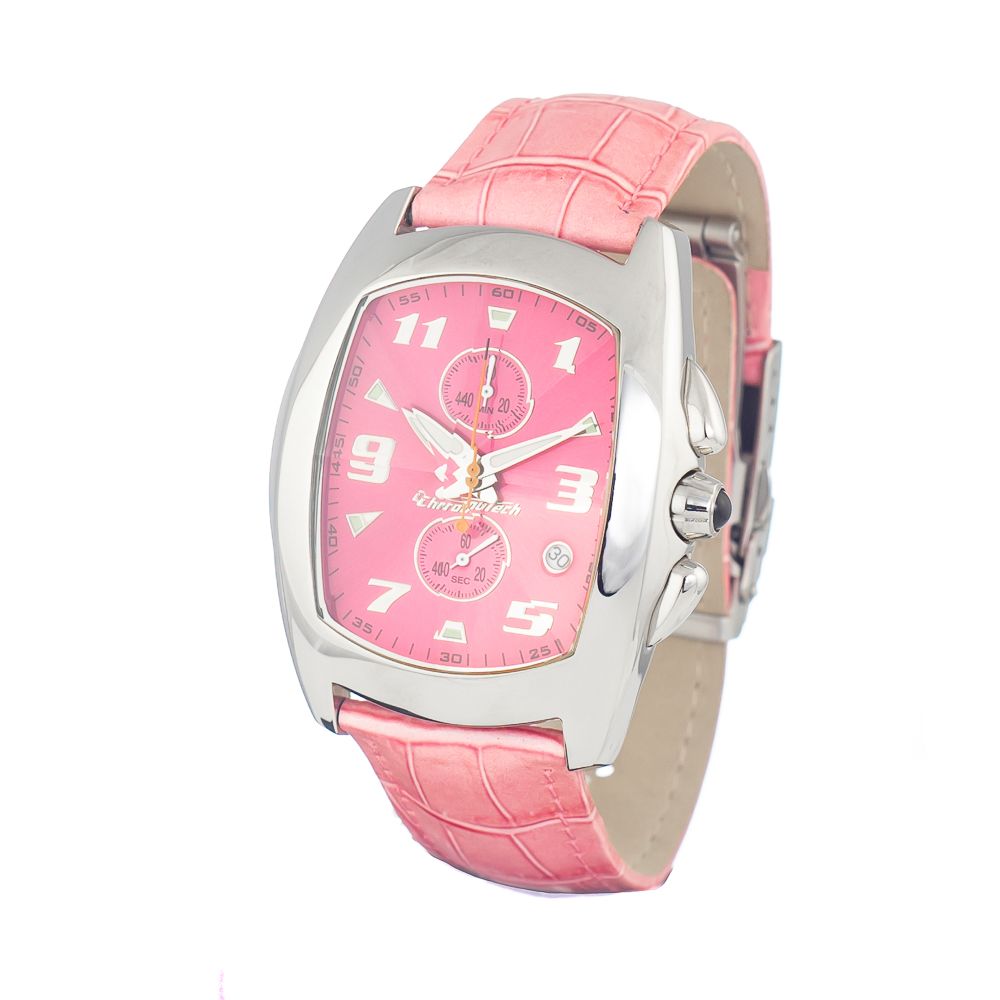 

Серебряные часы из нержавеющей стали Chronotech