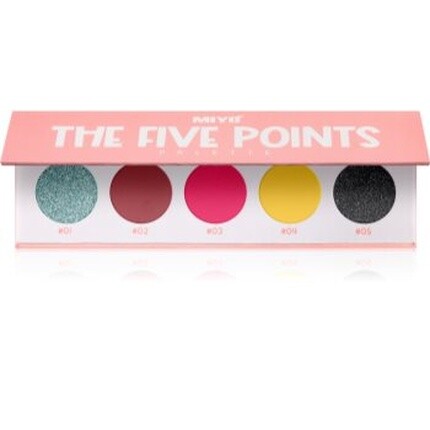 

Тени для век The Five Points — универсальная палетка теней для век Miyo