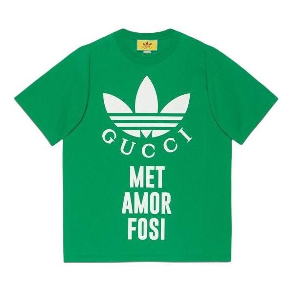 

Футболка adidas fw22 logot x Gucci, зеленый