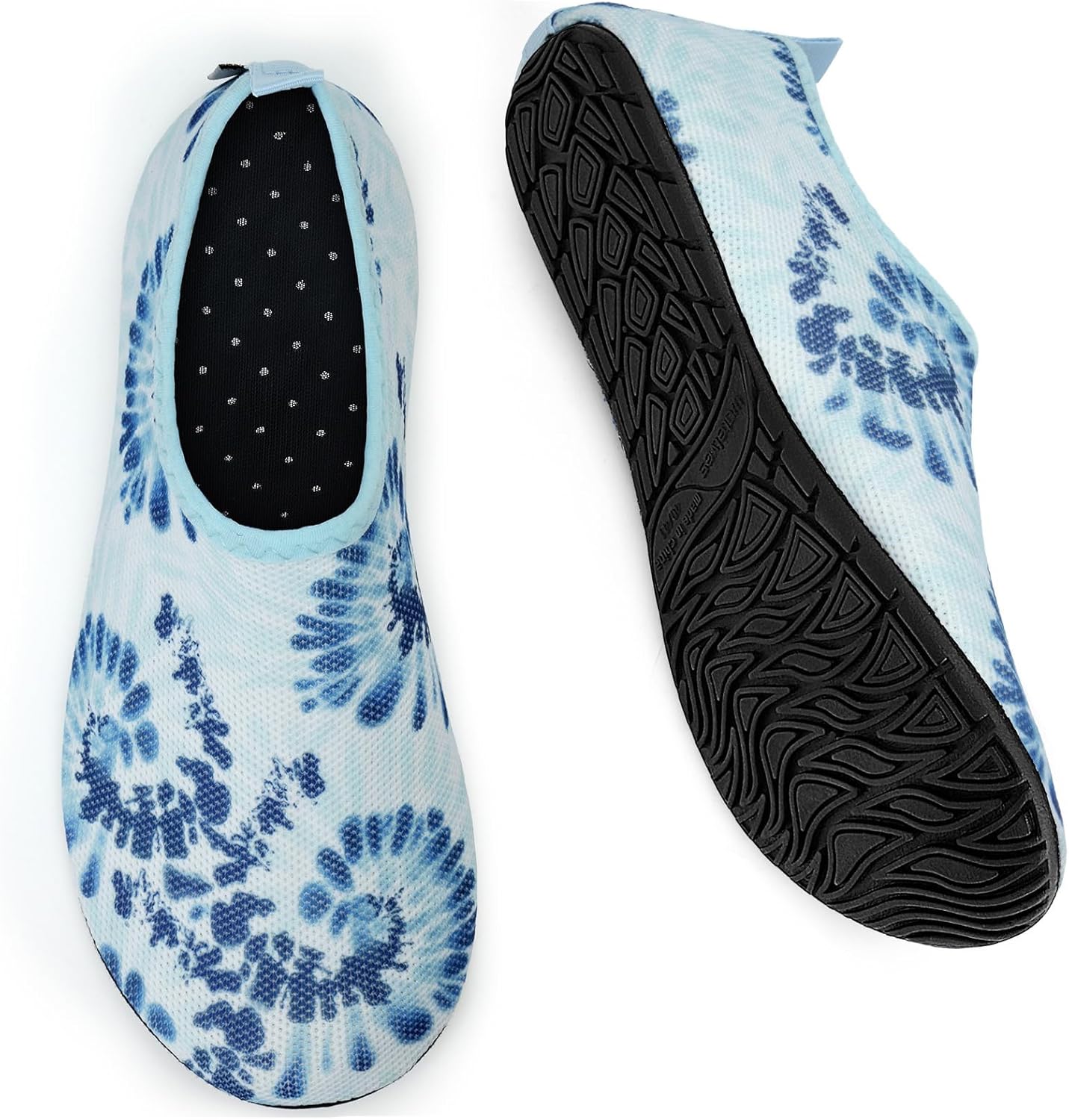 

Водонепроницаемая обувь WateLves для женщин и мужчин, дорожные тапочки, носки, домашние тапочки, быстросохнущие аква-носки для пляжа, Tie-dye