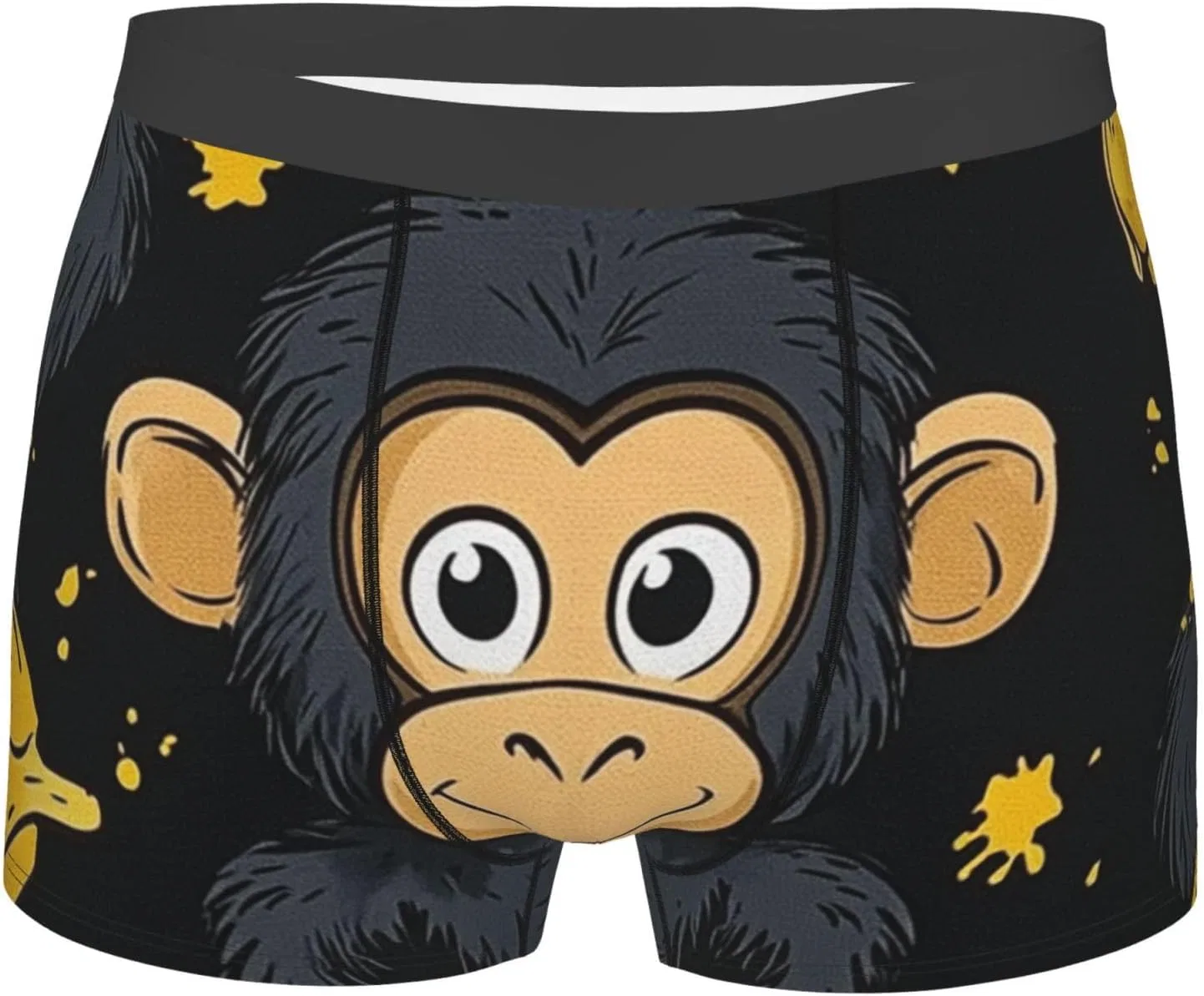 Боксеры с принтом Dogs And Stars, Cute Monkey 4