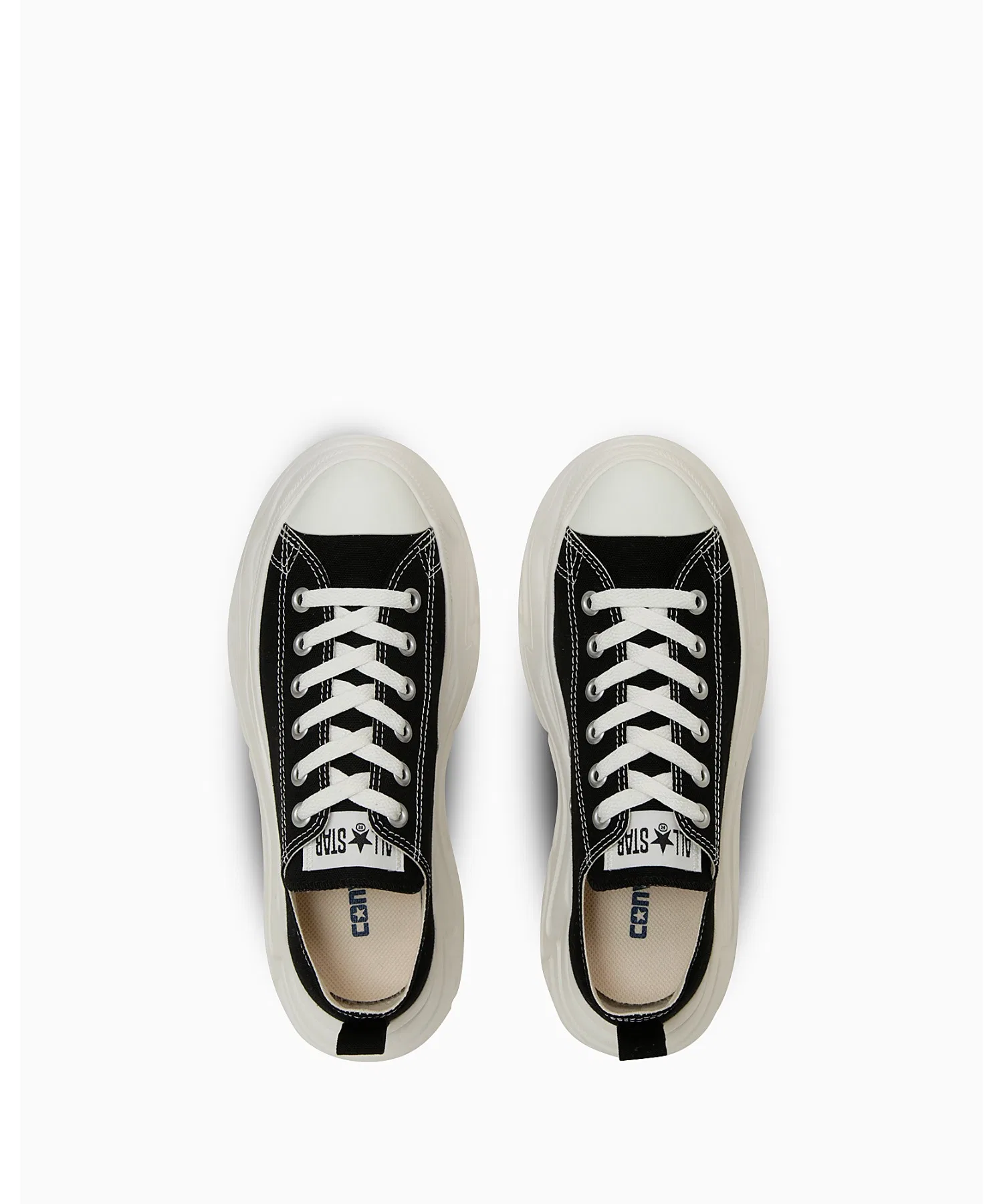 Унисекс кроссовки на платформе CONVERSE ALL STAR CITYHIKE OX чёрные — фото 4