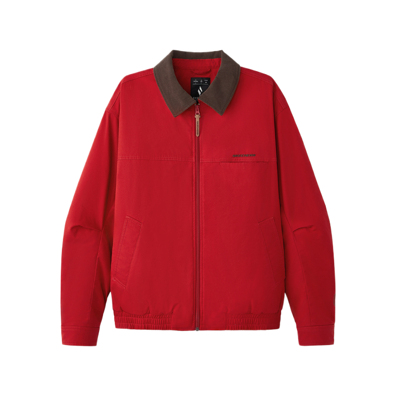 

Skechers Пуховая куртка унисекс, ягодный красный