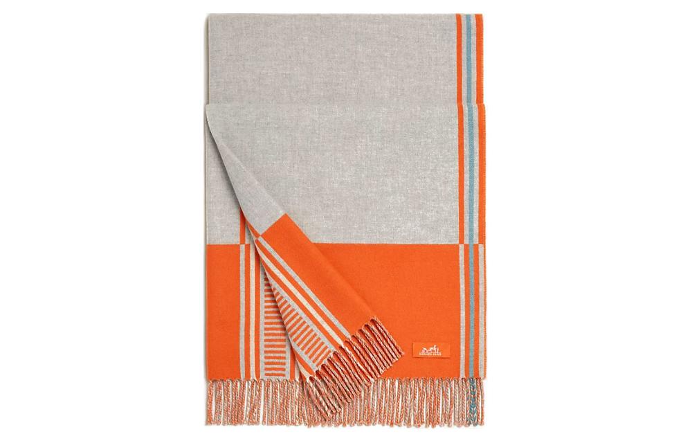 

HERMES Шаль женская, Gray