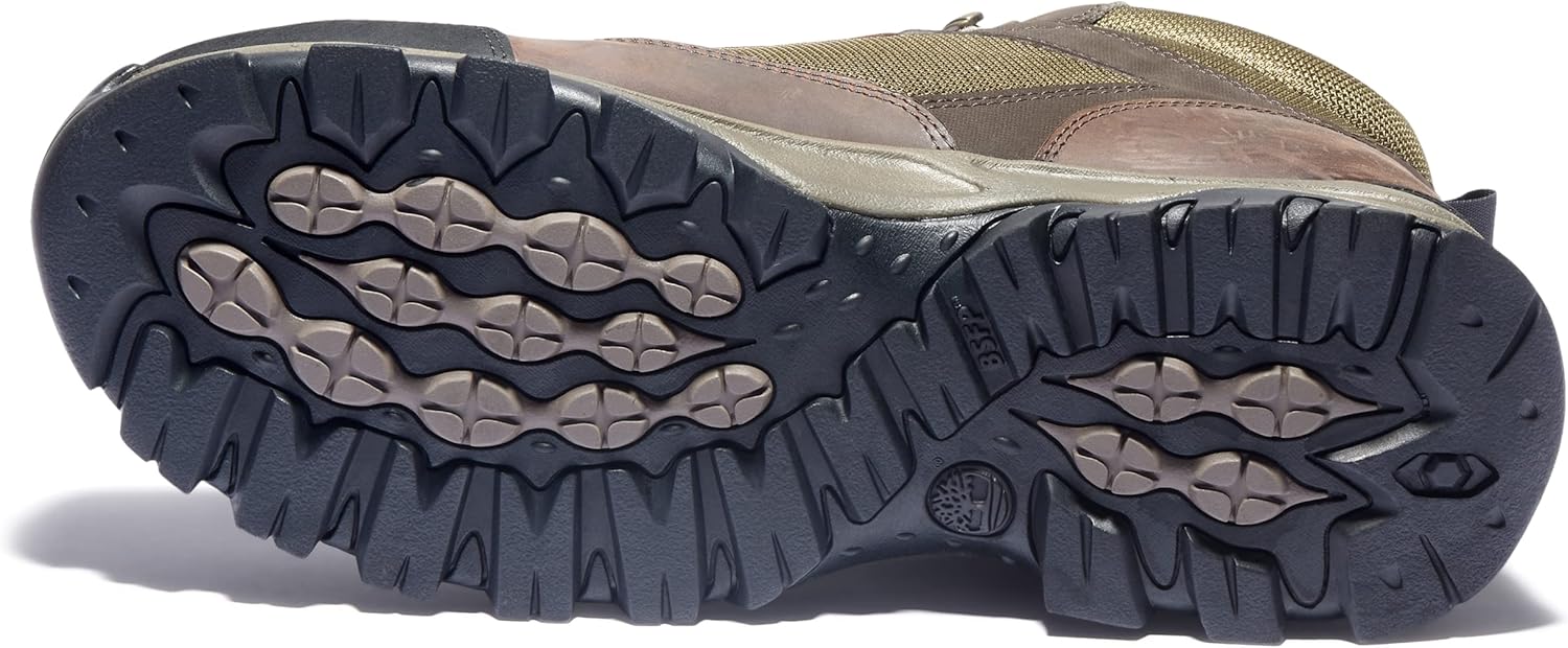 Timberland PRO мужские промышленные походные ботинки Keele Ridge со стальным мыском и водонепроницаемостью, Brown-2024 New — фото 4