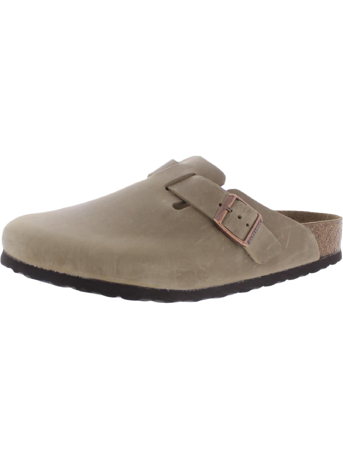 

Бостон BS Мужские нубуковые сабо Slip On Birkenstock, коричневый