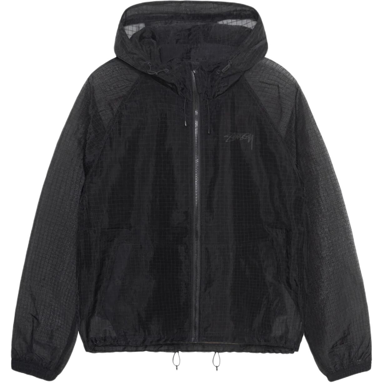 

Пляжная куртка Ripstop Transparent Shell Stussy, черный