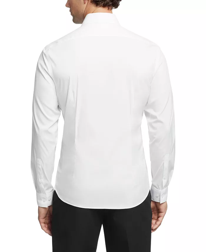 Мужская рубашка CK X Extra-Slim Stretch Calvin Klein, белый — фото 2