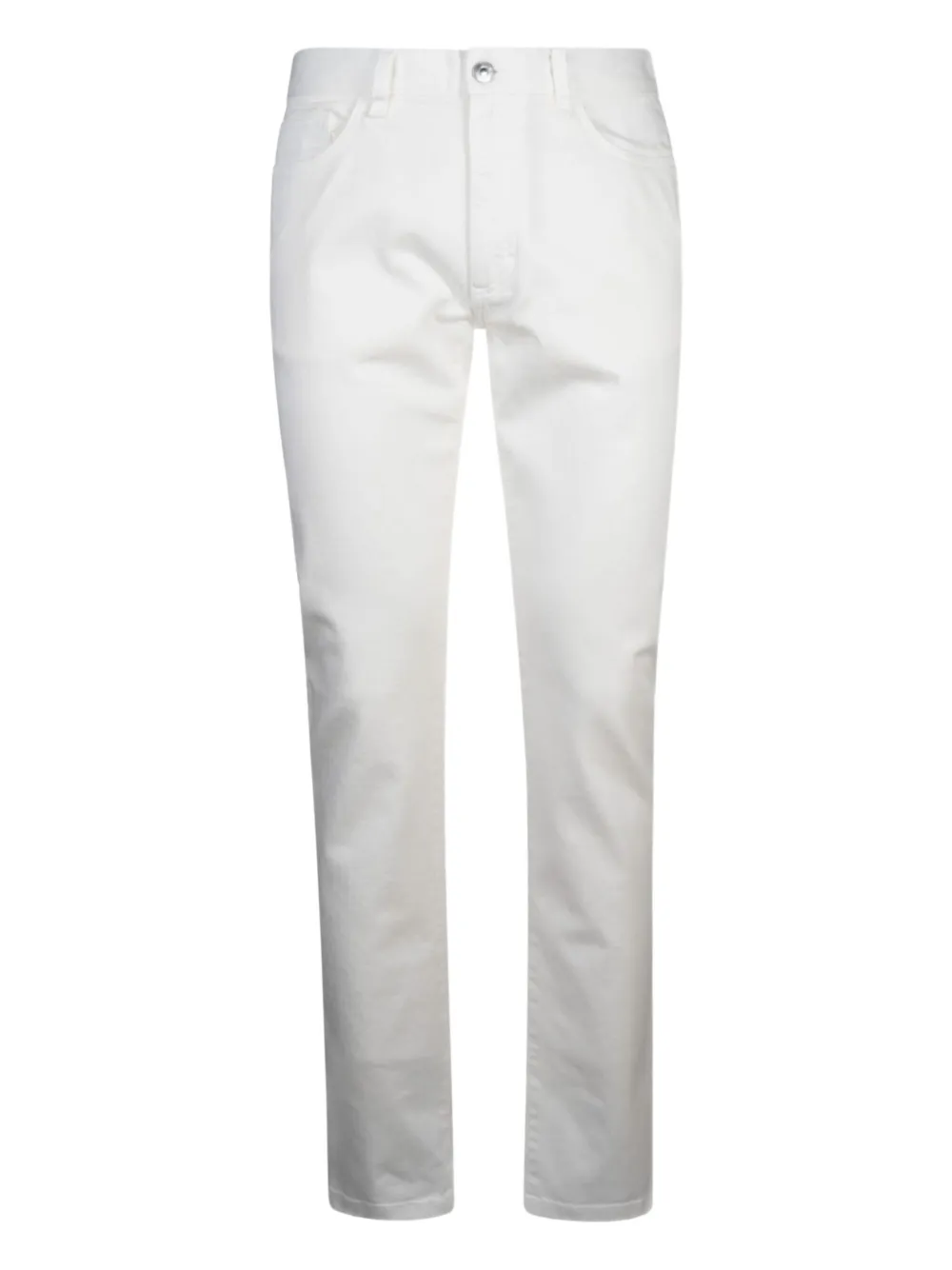 

Прямые джинсы Zegna, белый