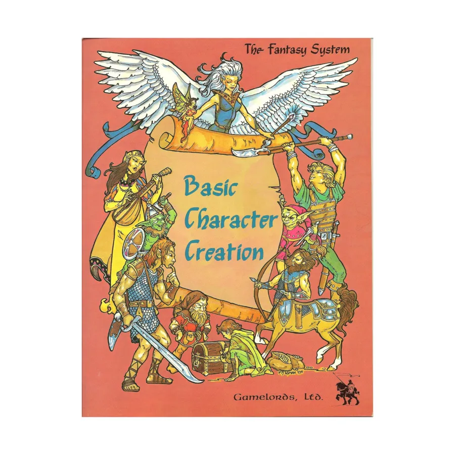 

Basic Character Creation, Fantasy Adventures (Gamelords), мягкая обложка