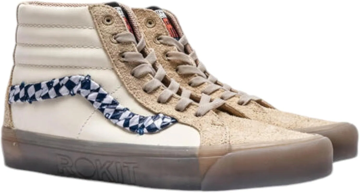 Vans - Мужские кожаные кроссовки Sk8-Hi 38 DX WS ROKI TRNSL, Black — фото 3