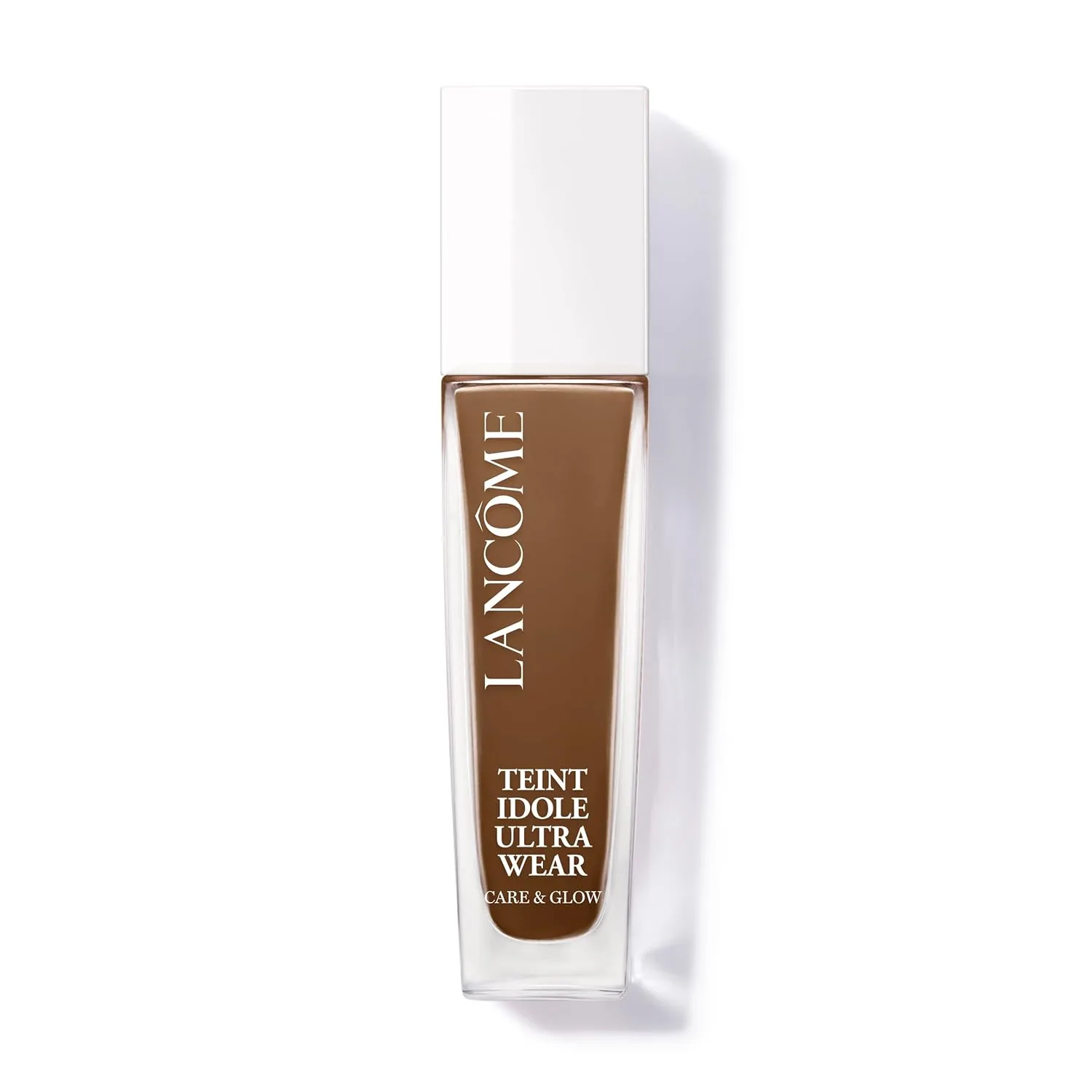 Тональный крем Lancôme Teint Idole Ultra Wear Care & Glow Longwear Foundation с SPF 27, увлажняющий, со средней степенью покрытия, которое можно наслаивать, и сияющим финишем., 530W: deep with warm golden red undertones
