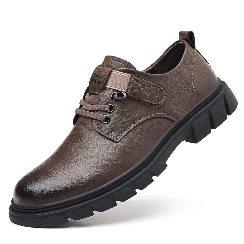Туфли мужские Men"s Casual Men Mid-Top Captain Illy, коричневый — фото 4