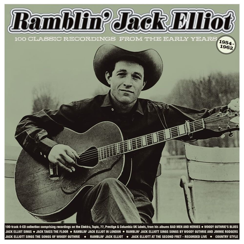 

Диск CD 100 Classic Recordings From The Early Years: 1954-1962 - Ramblin' Jack Elliott